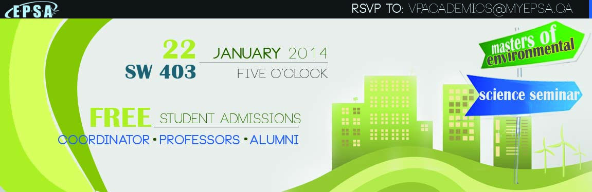 Masters of Environmental Science Seminar (2014)