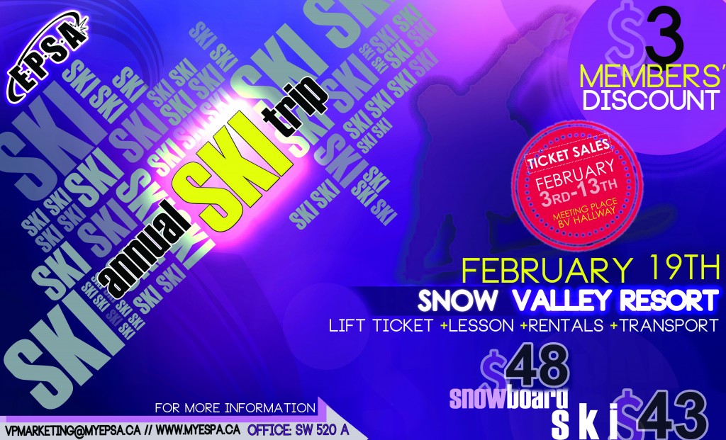 Ski Trip Poster (2014)