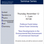 iSPEAC Seminar Series - Nov. 12